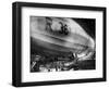 Beardmore R36 Airship G-Faaf Moored Inside It's Giant Hangar, 1924-null-Framed Photographic Print