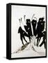 Beardsley: Salome-Aubrey Beardsley-Framed Stretched Canvas