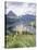 Beargrass, Hidden Lake and Mount Reynolds, Glacier National Park, Montana, USA-Geoff Renner-Stretched Canvas