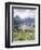 Beargrass, Hidden Lake and Mount Reynolds, Glacier National Park, Montana, USA-Geoff Renner-Framed Photographic Print