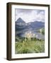 Beargrass, Hidden Lake and Mount Reynolds, Glacier National Park, Montana, USA-Geoff Renner-Framed Photographic Print