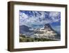 Bearhat Mountain and Hidden Lake in Glacier National Park, Montana, USA-Chuck Haney-Framed Photographic Print