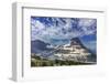 Bearhat Mountain and Hidden Lake in Glacier National Park, Montana, USA-Chuck Haney-Framed Photographic Print