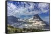 Bearhat Mountain and Hidden Lake in Glacier National Park, Montana, USA-Chuck Haney-Framed Stretched Canvas