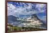 Bearhat Mountain and Hidden Lake in Glacier National Park, Montana, USA-Chuck Haney-Framed Photographic Print