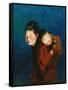 Bearing a Burden (Oil on Board)-Mortimer Ludington Menpes-Framed Stretched Canvas