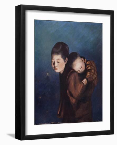 Bearing a Burden-Mortimer Ludington Menpes-Framed Giclee Print