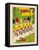 Bearings, for Sale Here-Charles A. Cox-Framed Stretched Canvas