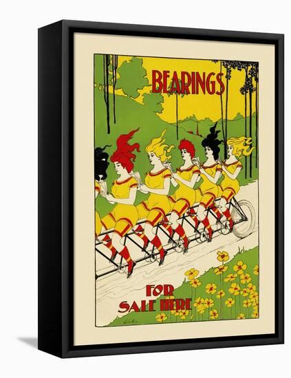 Bearings, for Sale Here-Charles A. Cox-Framed Stretched Canvas