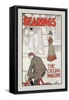 Bearings: The Cycling Magazine-Charles Arthur Cox-Framed Stretched Canvas