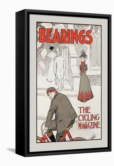 Bearings: The Cycling Magazine-Charles Arthur Cox-Framed Stretched Canvas