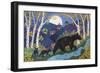 Bearly Midnight-K.C. Grapes-Framed Giclee Print