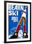 Bearn Ski-null-Framed Giclee Print