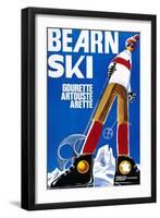 Bearn Ski-null-Framed Giclee Print