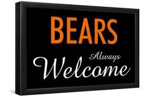 Bears Always Welcome-null-Framed Poster