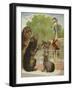 Bears Baiting Boys-Richard Andre-Framed Giclee Print