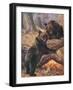 Bears, Cuthbert Swan-Cuthbert Swan-Framed Art Print