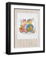 Bears Family II-null-Framed Art Print