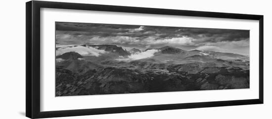 Beartooth Mountains Wyoming B W-Steve Gadomski-Framed Premium Photographic Print