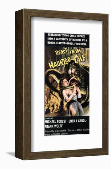 Beast From Haunted Cave - 1960 III-null-Framed Giclee Print