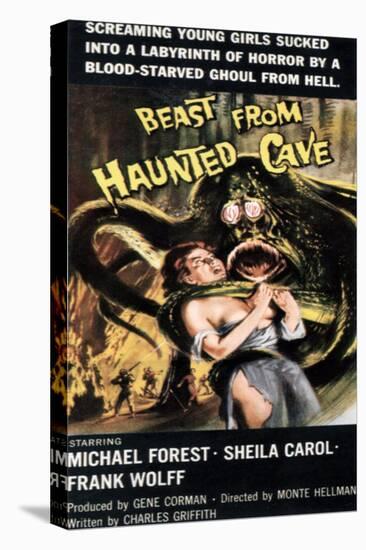 Beast From Haunted Cave, Sheila Carol, 1959-null-Stretched Canvas