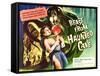 Beast From Haunted Cave, Sheila Carol, (Lobbycard), 1960-null-Framed Stretched Canvas