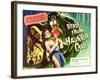 Beast From Haunted Cave, Sheila Carol, (Lobbycard), 1960-null-Framed Art Print