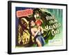 Beast From Haunted Cave, Sheila Carol, (Lobbycard), 1960-null-Framed Art Print