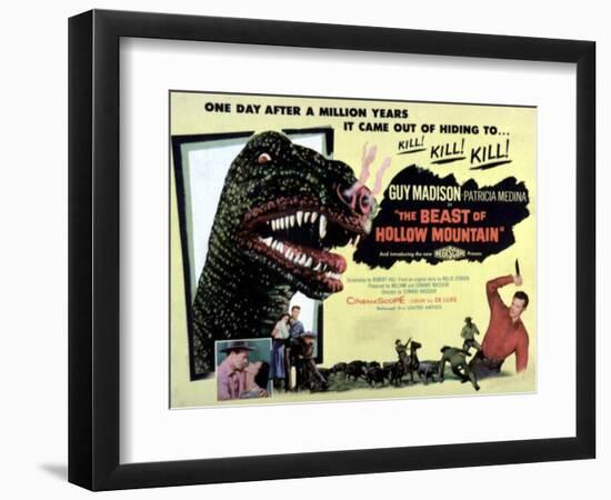 Beast of Hollow Mountain, 1956-null-Framed Art Print