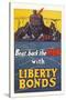 Beat Back the Hun with Liberty Bonds-null-Stretched Canvas