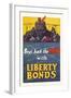 Beat Back the Hun with Liberty Bonds-null-Framed Art Print