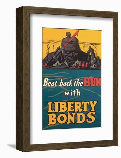 Beat Back The Hun-Fred Strothman-Framed Art Print