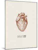 Beat It-null-Mounted Art Print