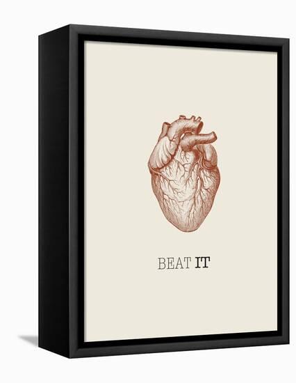 Beat It-null-Framed Stretched Canvas