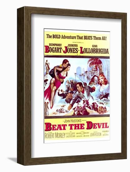 Beat the Devil - Movie Poster Reproduction-null-Framed Photo