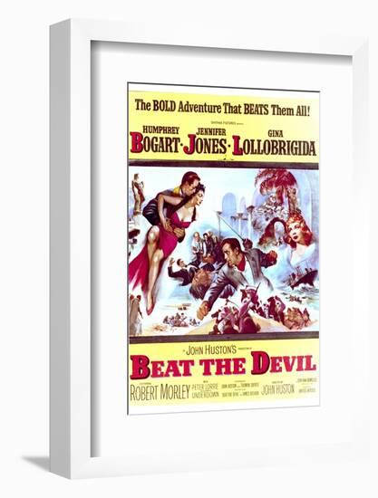 Beat the Devil - Movie Poster Reproduction-null-Framed Photo