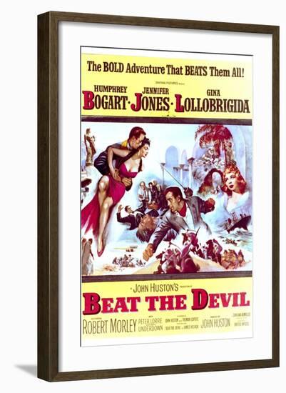 Beat the Devil - Movie Poster Reproduction-null-Framed Photo