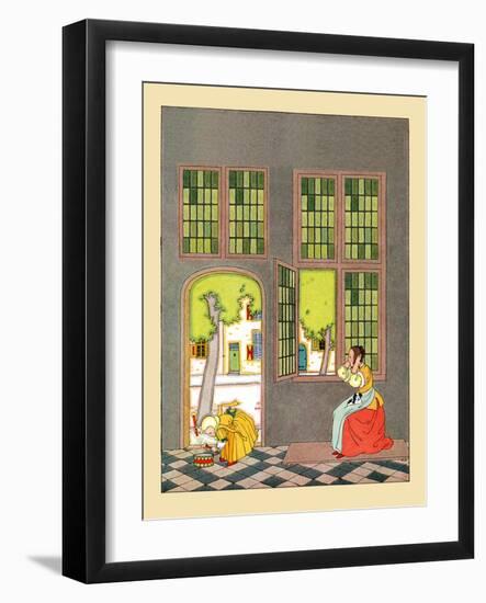 Beat Your Little Drum-Maud & Miska Petersham-Framed Art Print