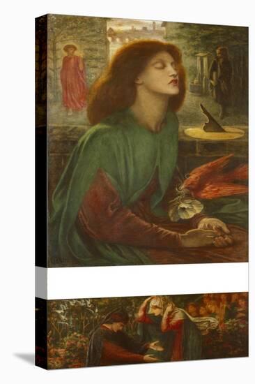 Beata Beatrix, 1871-72-Dante Gabriel Charles Rossetti-Stretched Canvas