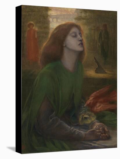 Beata Beatrix-Dante Gabriel Rossetti-Stretched Canvas
