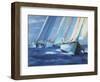 Beating I-Curt Crain-Framed Art Print