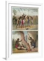 Beating Sorgo, Village Blacksmiths-null-Framed Giclee Print