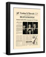 Beatlemania!-The Vintage Collection-Framed Art Print