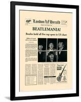 Beatlemania!-The Vintage Collection-Framed Art Print