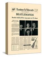 Beatlemania!-The Vintage Collection-Stretched Canvas