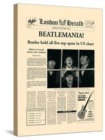 Beatlemania!-The Vintage Collection-Stretched Canvas