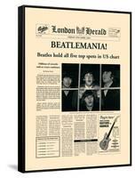 Beatlemania!-The Vintage Collection-Framed Stretched Canvas
