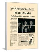 Beatlemania!-The Vintage Collection-Framed Stretched Canvas