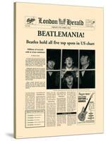 Beatlemania!-The Vintage Collection-Stretched Canvas