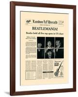 Beatlemania!-The Vintage Collection-Framed Art Print